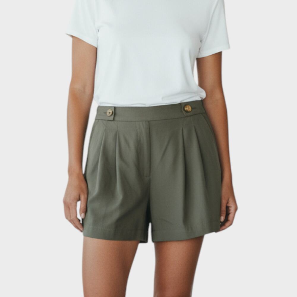 Banana Republic Factory Womens Size 2 Shorts Light Brown 100% Rayon